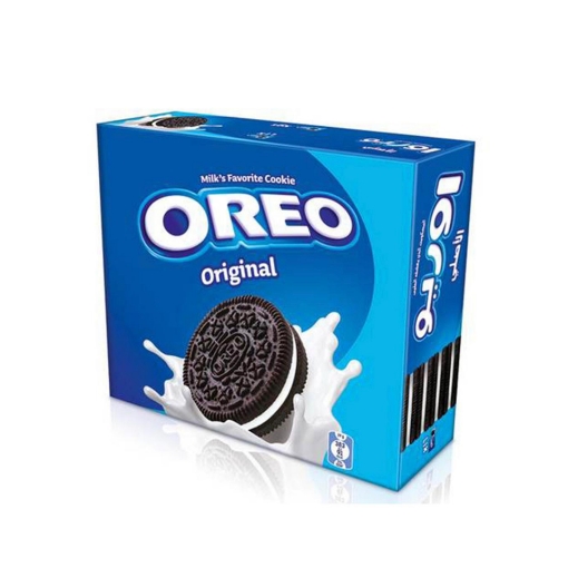 صورة كوكيز بالحليب والشكولاته من اوريو 16*38 جرام