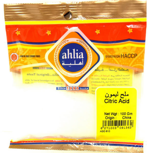 صورة Ahlia Citric Acid 100g