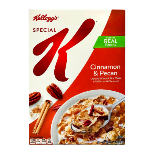 صورة كلوقز حبوب بالقرفة والبيكان خاص K 343 جم