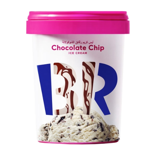 صورة باسكن روبنز ايس كريم برقائق الشوكولاتة 1 لتر