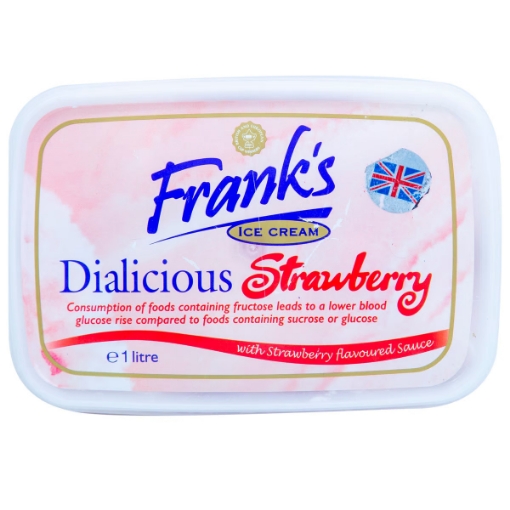 صورة فرانكز ايس كريم بالفراولة 1 لتر