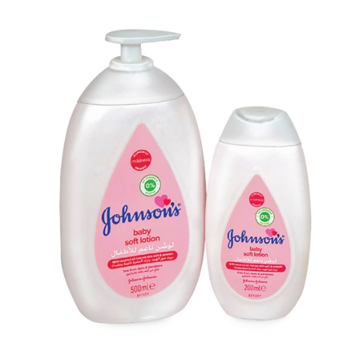 صورة جونسون لوشن للأطفال سوفت 500 مل + 200 مل