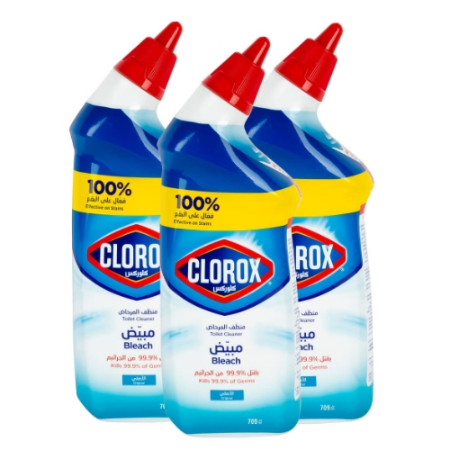 صورة كلوريكس منظف المرحاض بعبير الإنتعاش ٧٠٩ مل ٢ + ١