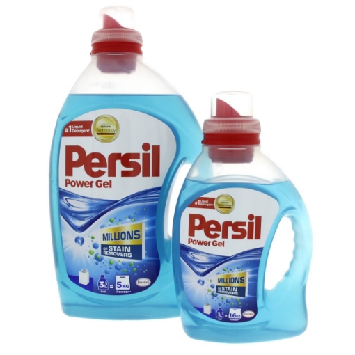 صورة برسيل سائل باور جل للغسالات ذات التحميل العلوي عبوة توفيرية 2.9 لتر+1 لتر