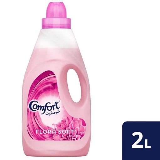 صورة كومفورت منعم أقمشة فلورا سوفت 2 لتر