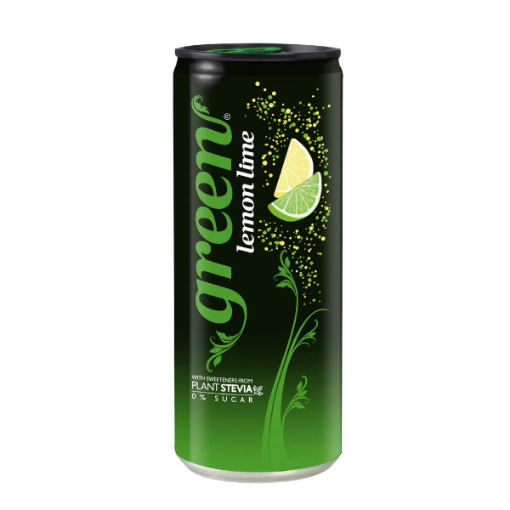 صورة Green Cola Drink Lemon Lime 330ml