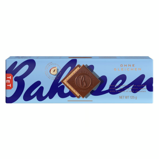 صورة باهلسن شوكو ليبنيز بسكويت بالشوكولاتة بالحليب 2 × 125 جم