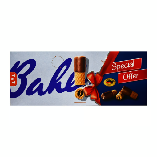 صورة Bahlsen Waffeletten Dark Wafer Rolls 2 x 100g