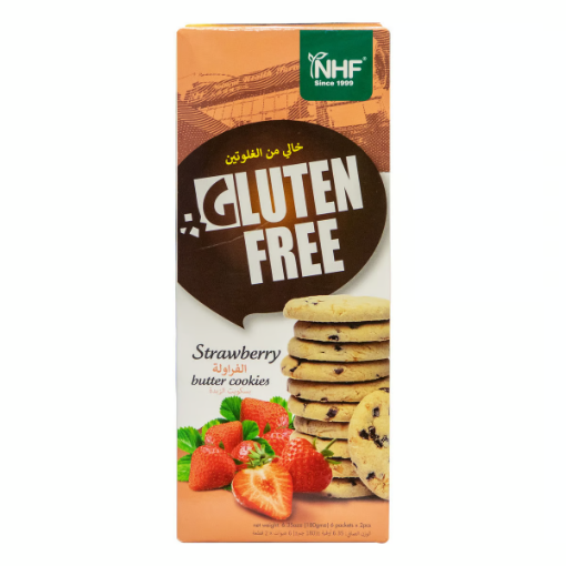 صورة NHF Gluten Free Strawberry Butter Cookies 180 g