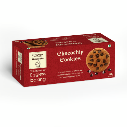 صورة لوفلي بيك ستوديو كوكيز بقطع الشوكولاتة 60 جم