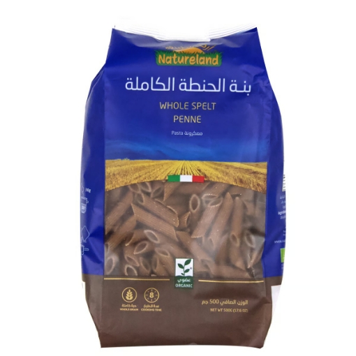 صورة Natureland Organic Whole Wheat Macaroni 500 g