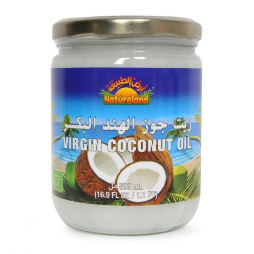 صورة أرض الطبيعة زيت جوز الهند بكر 500 مل