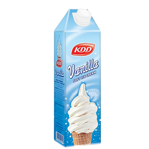 صورة كي دي دي آيس كريم سائل بنكهة الفانيلا 1لتر
