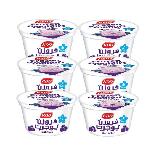 صورة كي دي دي روب مجمد بالتوت الازرق 170مل 6حبة