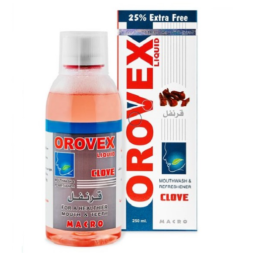 صورة اورفكس - غسول لصحة الفم والاسنان بنكهة القرنفل 250مل