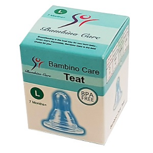 صورة بامبينو كير - حلمة سيليكون مرنة تدفق سريع 7+ شهور