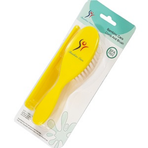 صورة بامبينو كير - فرشاة+مشط صغير للاطفال