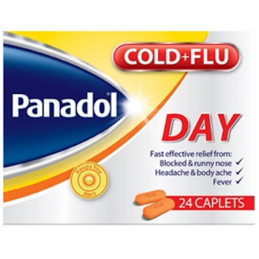 صورة بنادول - اقراص بنادول كولد اند فلو داي مسكن فعال لأعراض البرد 24قرص