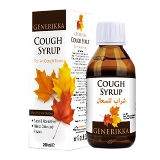 صورة جينريكا بلس - شراب مضاد للسعال 200مل
