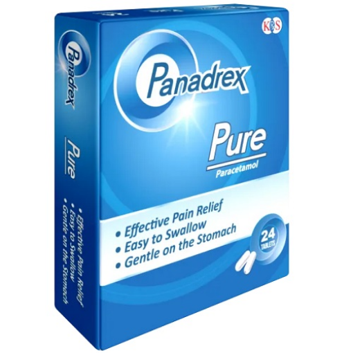 صورة بانادريكس - بيور باراسيتامول مسكن للآلام وخافض للحرارة 24قرص