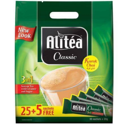 صورة علي تي شاي كرك كلاسيك سريع التحضير 3في1 20جم 30ظرف