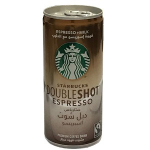 صورة ستاربكس دبل شوت قهوة اسبريسو مع الحليب 200مل