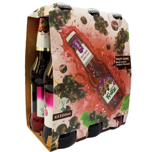 صورة تروبيكانا فروتز شراب فاكهة بنكهة كوكتيل التوت 300مل 6حبة