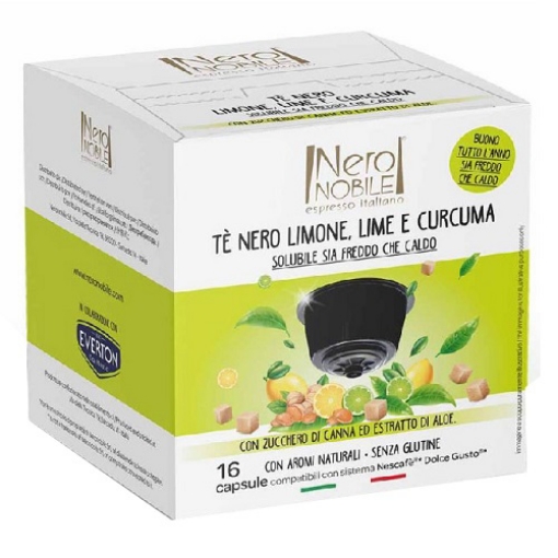 صورة نيرو نوبيل كبسولات شاي بالليمون والكركم 16جم 16كبسولة