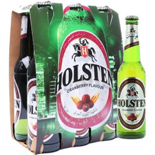 صورة هولستن شراب شعير خالي من الكحول بالتوت البري 330مل 6حبة