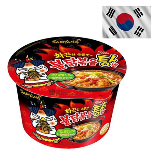 صورة ساميانج شعيرية نودلز رامن الحارة بنكهة الدجاج 120جم