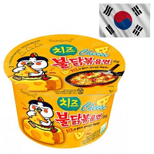 صورة ساميانج شعيرية نودلز رامن بنكهة الدجاج الحار والجبنة 105جم