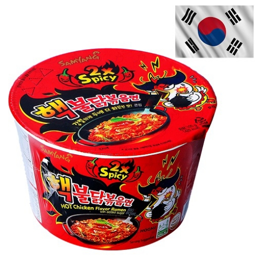 صورة ساميانج شعيرية نودلز رامن بنكهة الدجاج الحارة 105جم