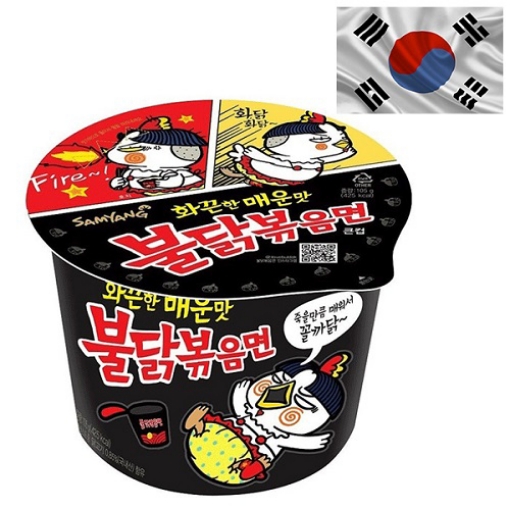 صورة ساميانج شعيرية نودلز رامن بنكهة الدجاج الحارة الأصلية 105جم