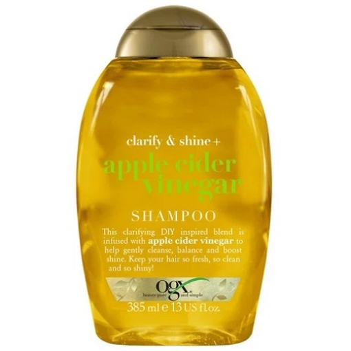 صورة او جي إكس شامبو النقاء واللمعان بخل التفاح 385مل