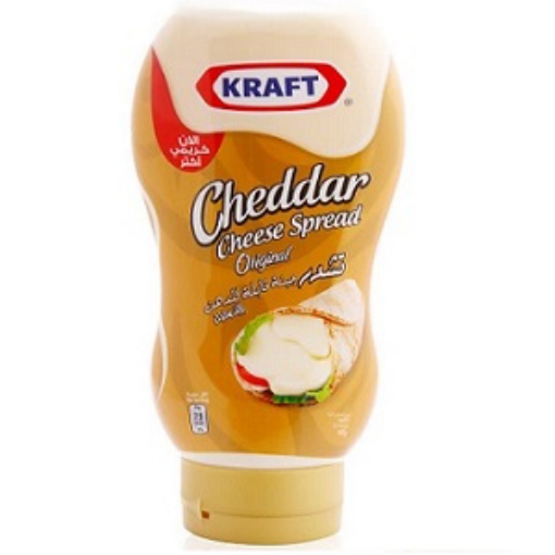 صورة كرافت جبنة سكويز شيدر قابلة للدهن 440جم