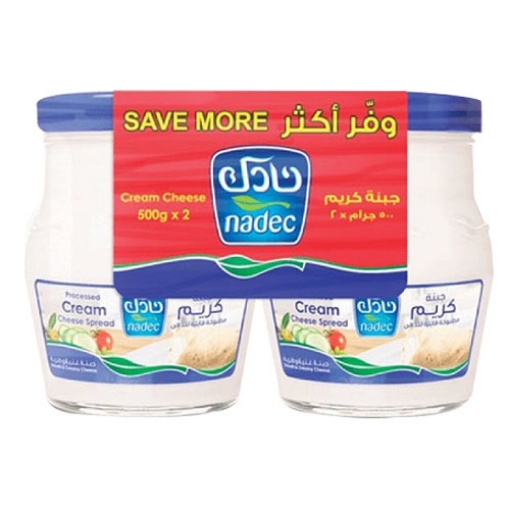 صورة نادك جبنة كريم قابلة للدهن 500جم 2حبة