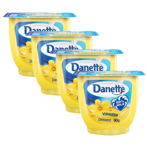 صورة دانيت فانيليا 90جم 4حبة