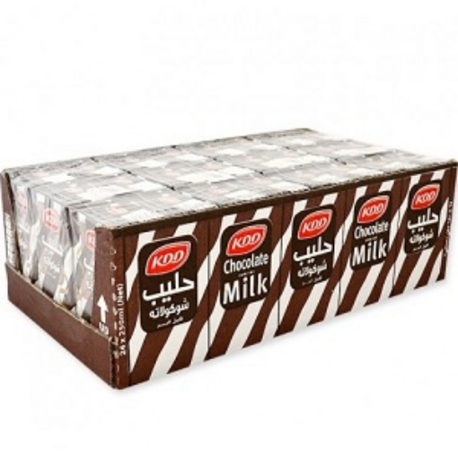 صورة كي دي دي حليب بنكهة الشوكولاتة 250مل 24حبة