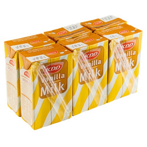 صورة كي دي دي حليب بنكهة الفانيلا 250مل 6حبة