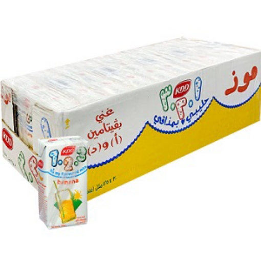 صورة كي دي دي حليب بنكهة الموز 125مل 30حبة