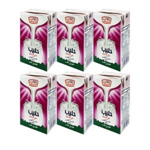 صورة كي دي كاو حليب خالي الدسم طويل الأمد 250مل 6حبة