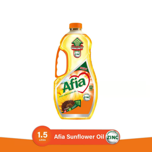 صورة عافيه زيت دوار الشمس النقي ١.٥ لتر