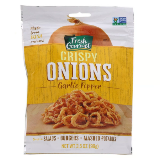 صورة فريش جورميه بصل مقرمش مع ثوم و فلفل 99 جم