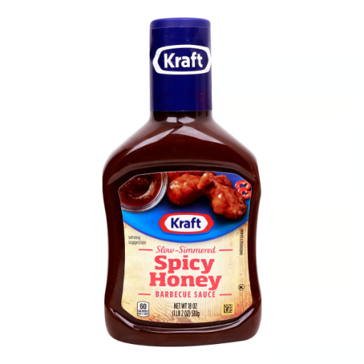 صورة صلصة باربيكيو حارة وعسل من كرافت 510 جم